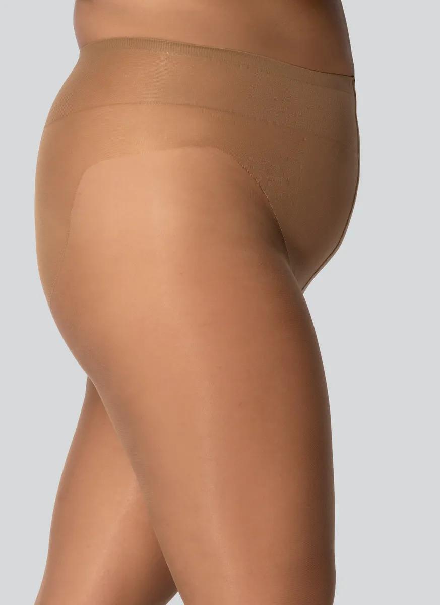 Класичні жіночі колготки великого розміру mona queen hip-notic bikini 20 den 5