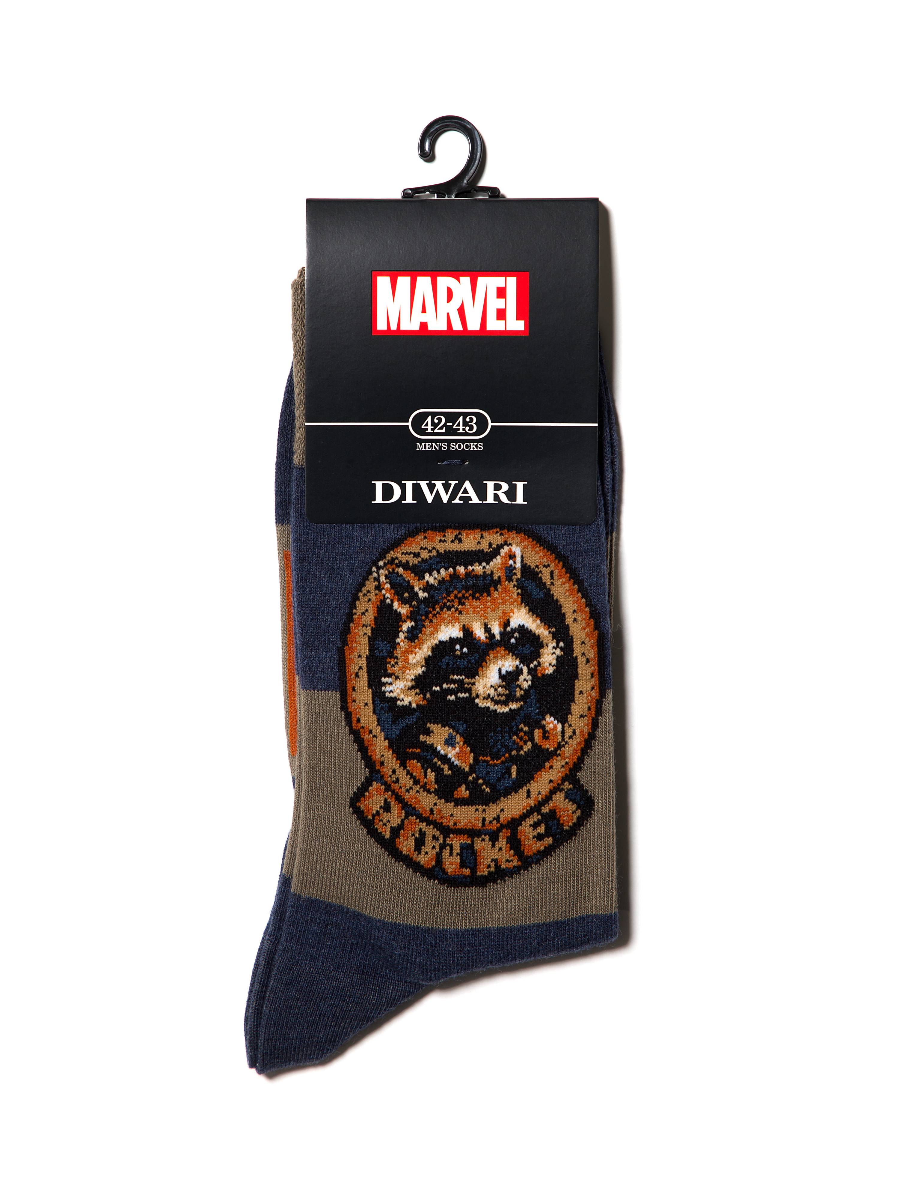 Шкарпетки чол. DW MARVEL 17С-140СПМ, р.29, 118 хакі