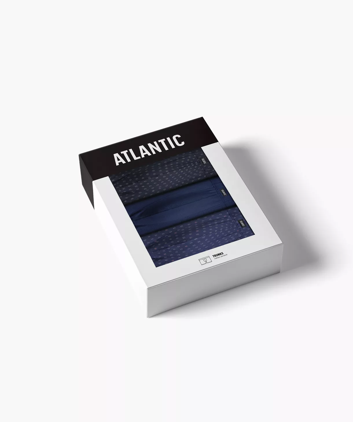 Труси шорти чоловічі боксери Atlantic 3mh-206 wl25 M