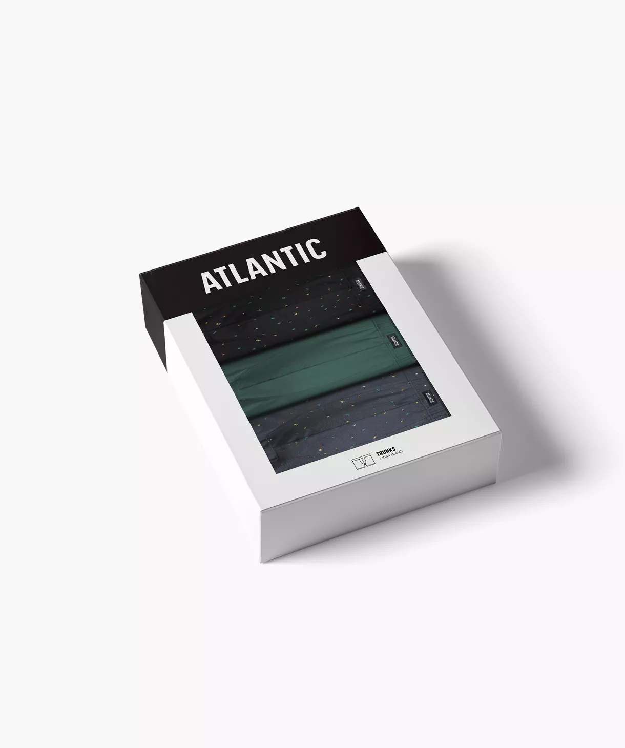 Труси шорти чоловічі боксери Atlantic 3mh-204 wl25 XXL