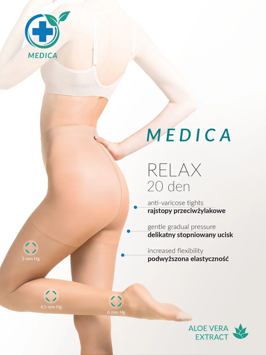 Корекційні жіночі колготки Gabriella Relax 20 den 110 5
