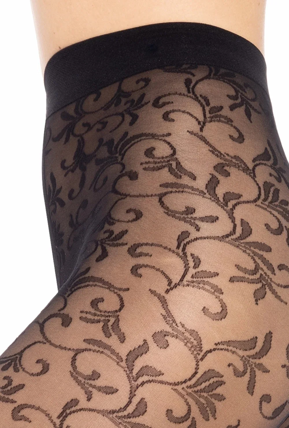 Колготки з візерунком Gatta FLORAL 30 WZ 03