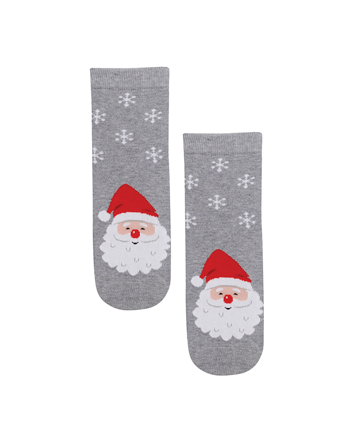 Жіночі гладкі шкарпетки новорічні Wola wz 843 36-38