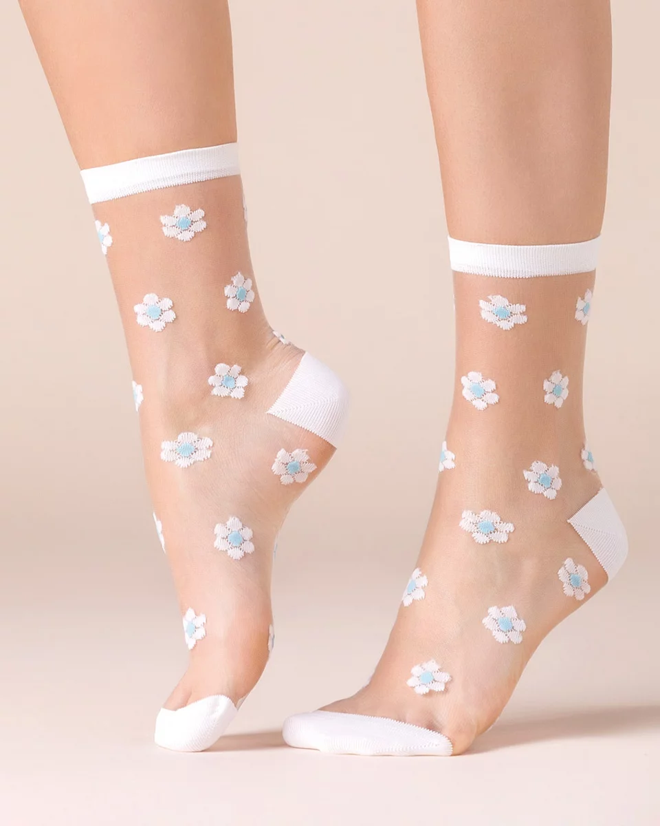 Жіночі гладкі шкарпетки gabriella daisy 20 den 35-38