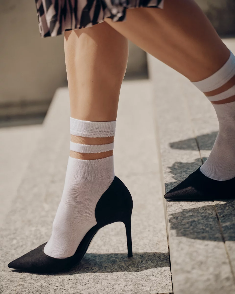 Жіночі гладкі шкарпетки gabriella cami 35-38