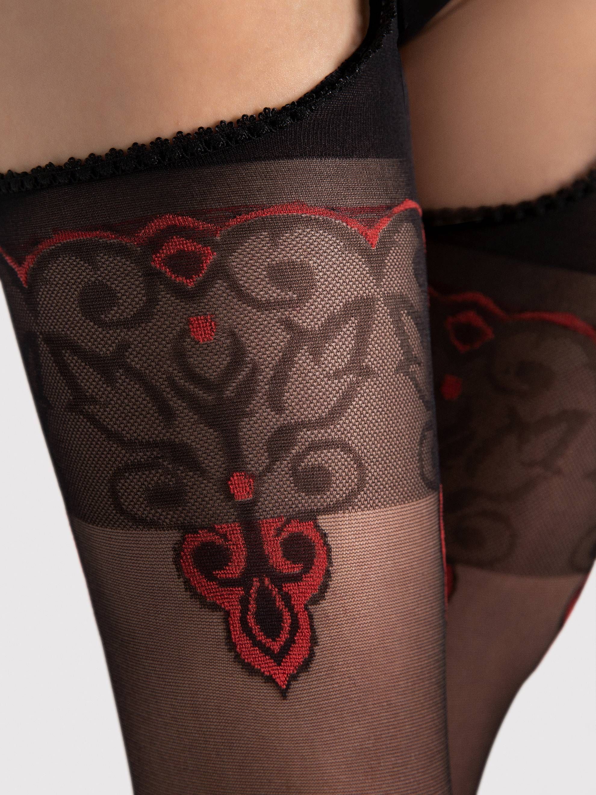 Жіночі спокусливі колготки fiore amour rouge 20 den 4