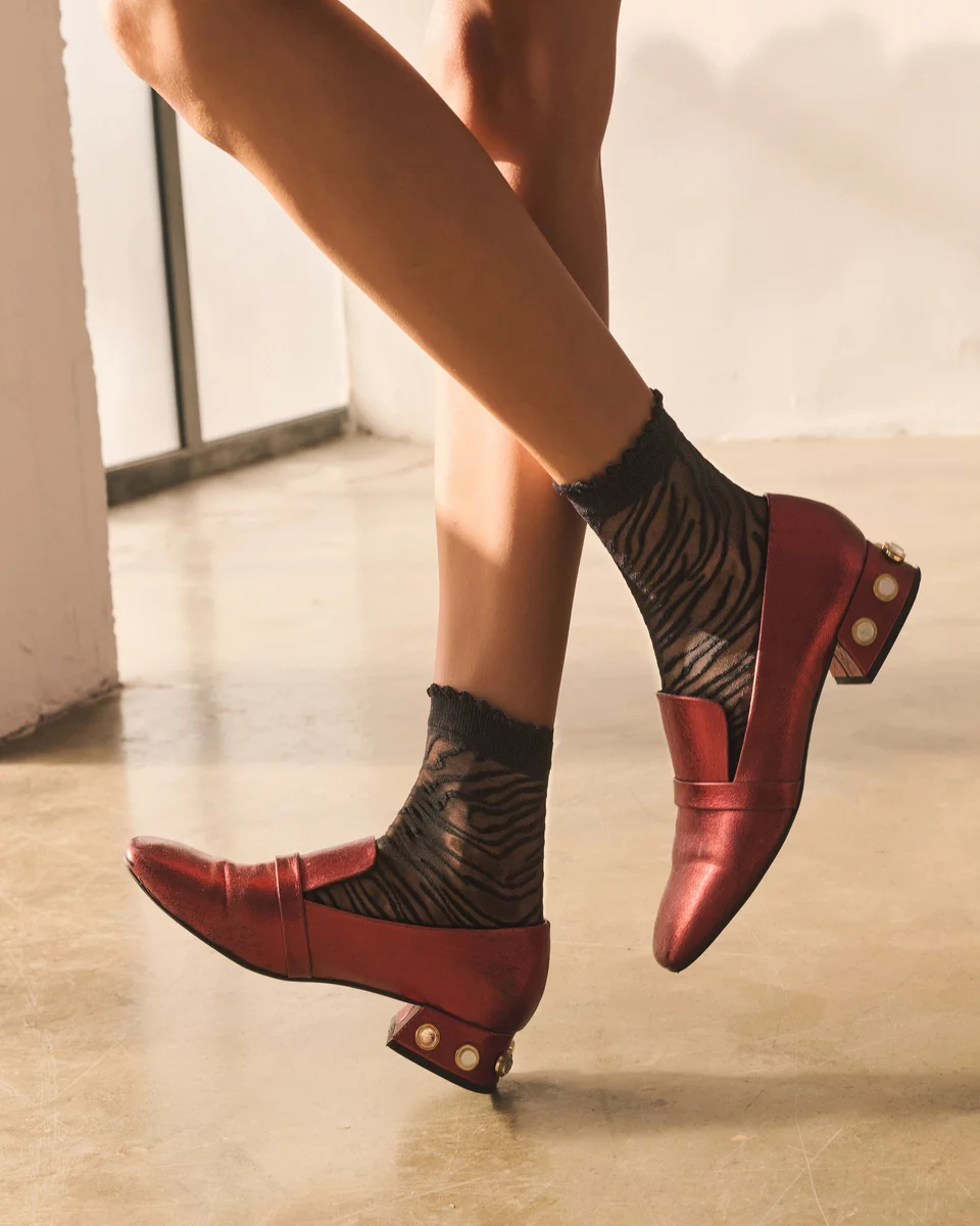 Жіночі гладкі шкарпетки gabriella ama 20 den one size