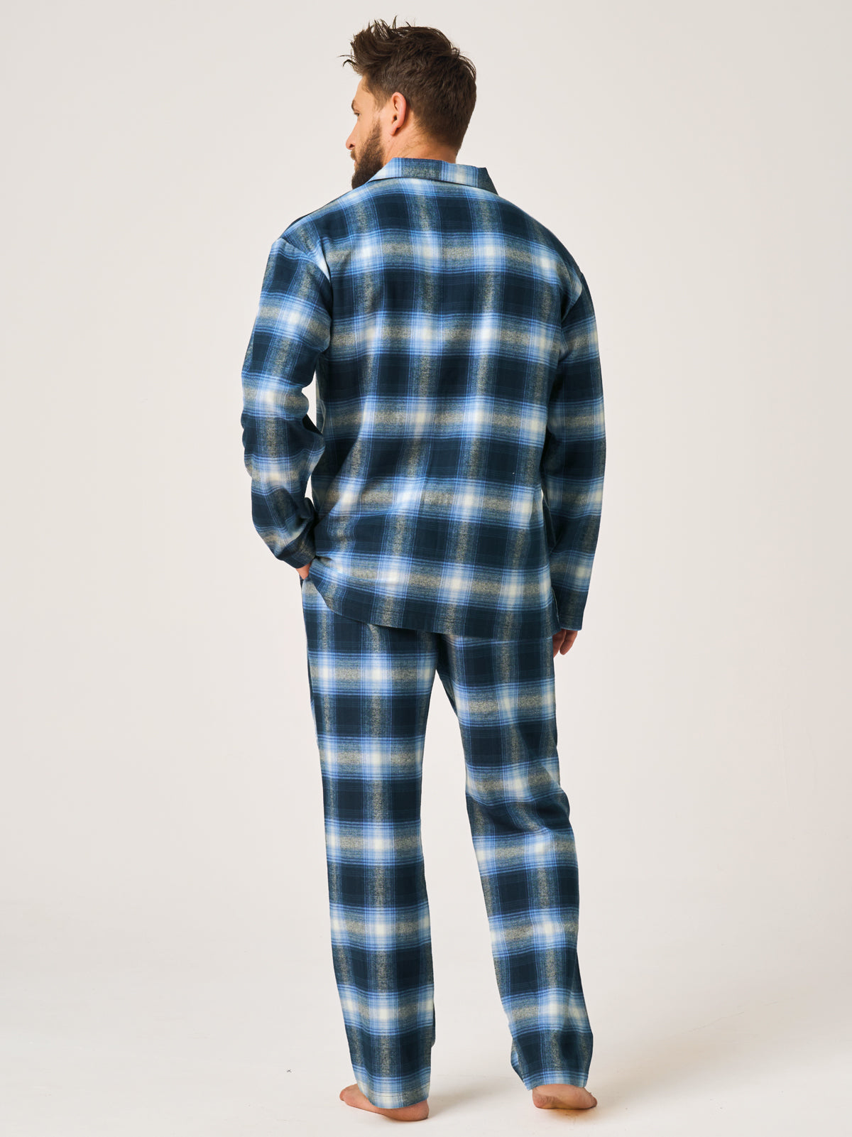 Піжама чоловіча фланелева Key mns-432 b26 3xl-4xl 3XL