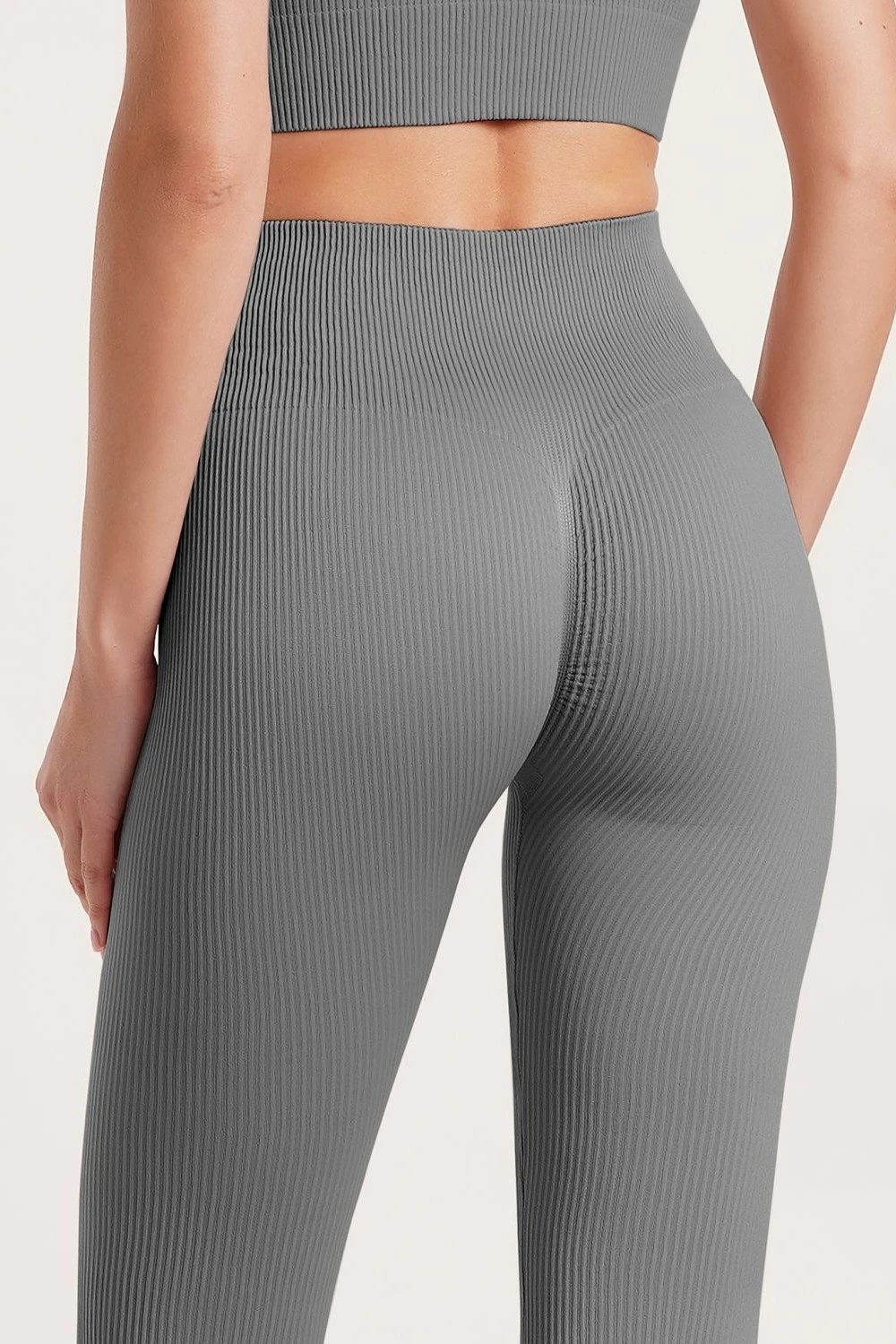 Легінси жіночі в рубчик з пуш-ап giulia leggings rib L/XL