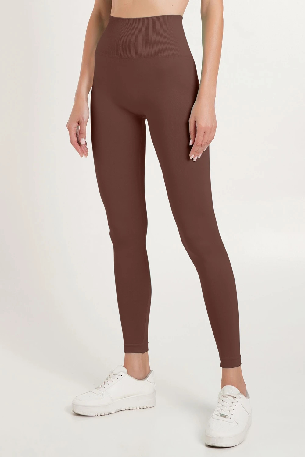 Легінси жіночі з пуш-ап ефектом та широким поясом giulia leggings shape S/M