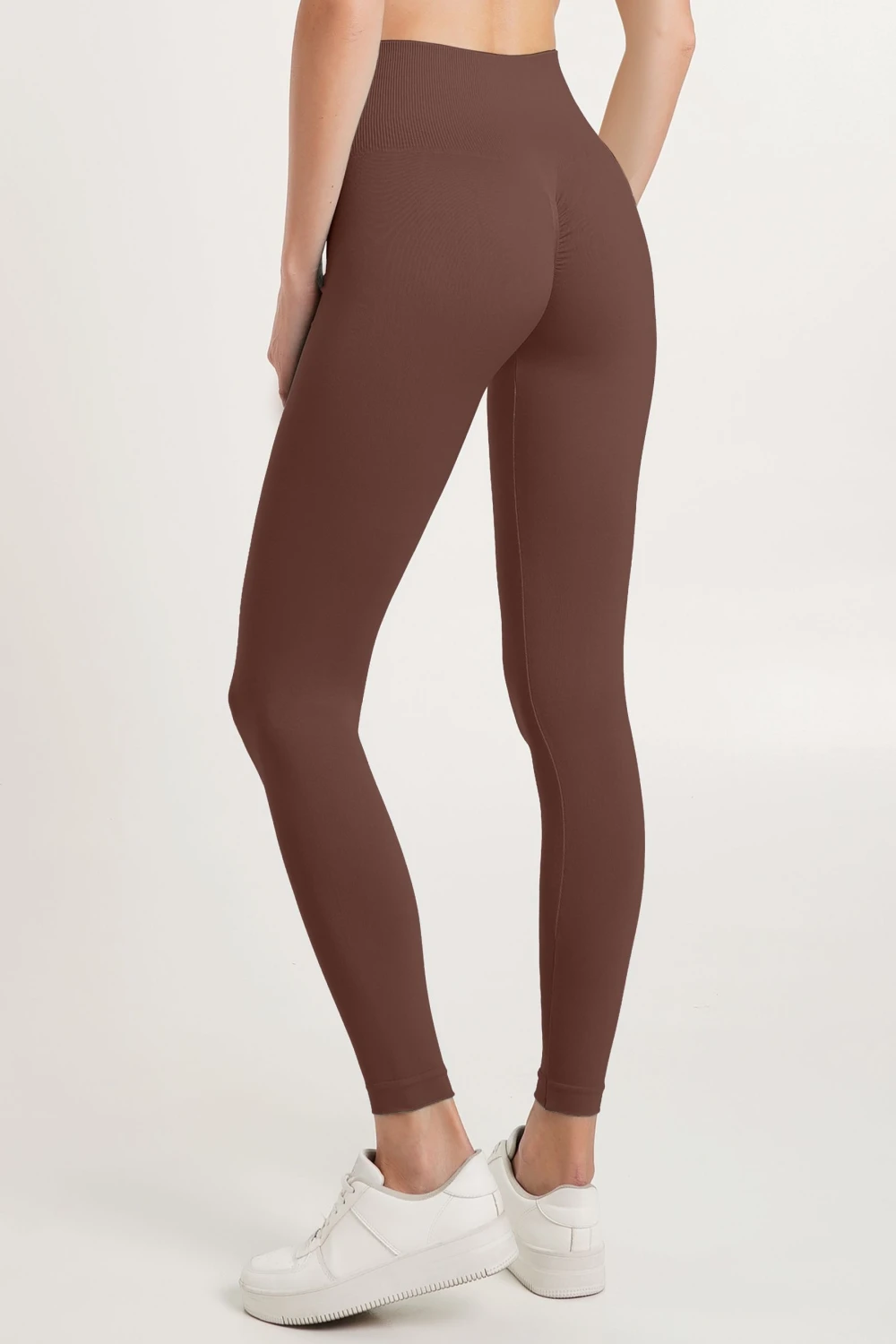 Легінси жіночі з пуш-ап ефектом та широким поясом giulia leggings shape S/M