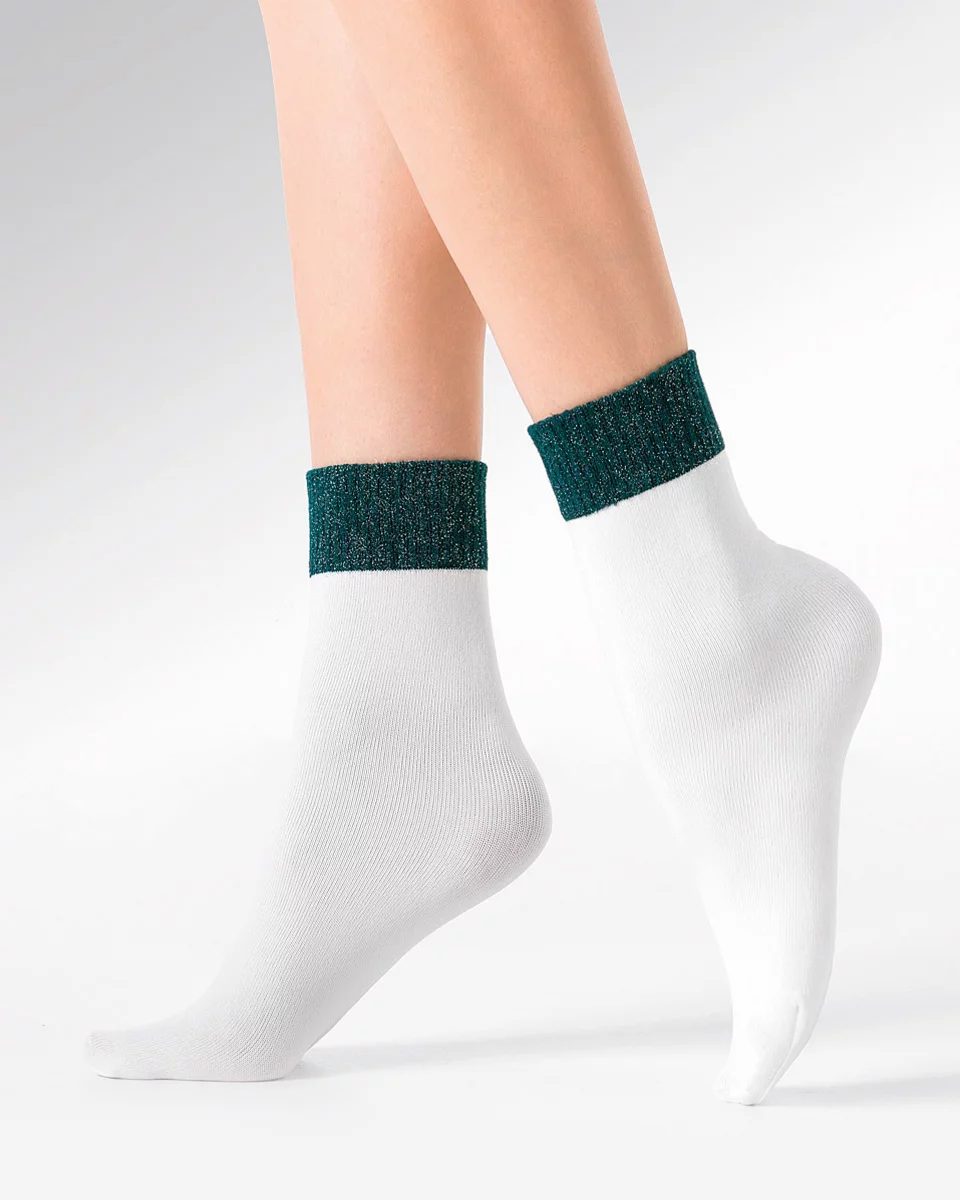 Жіночі гладкі шкарпетки gabriella ria 100 den one size