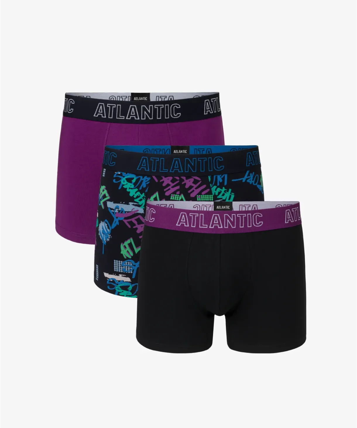 Труси шорти чоловічі боксери Atlantic 3MH-023 XXL