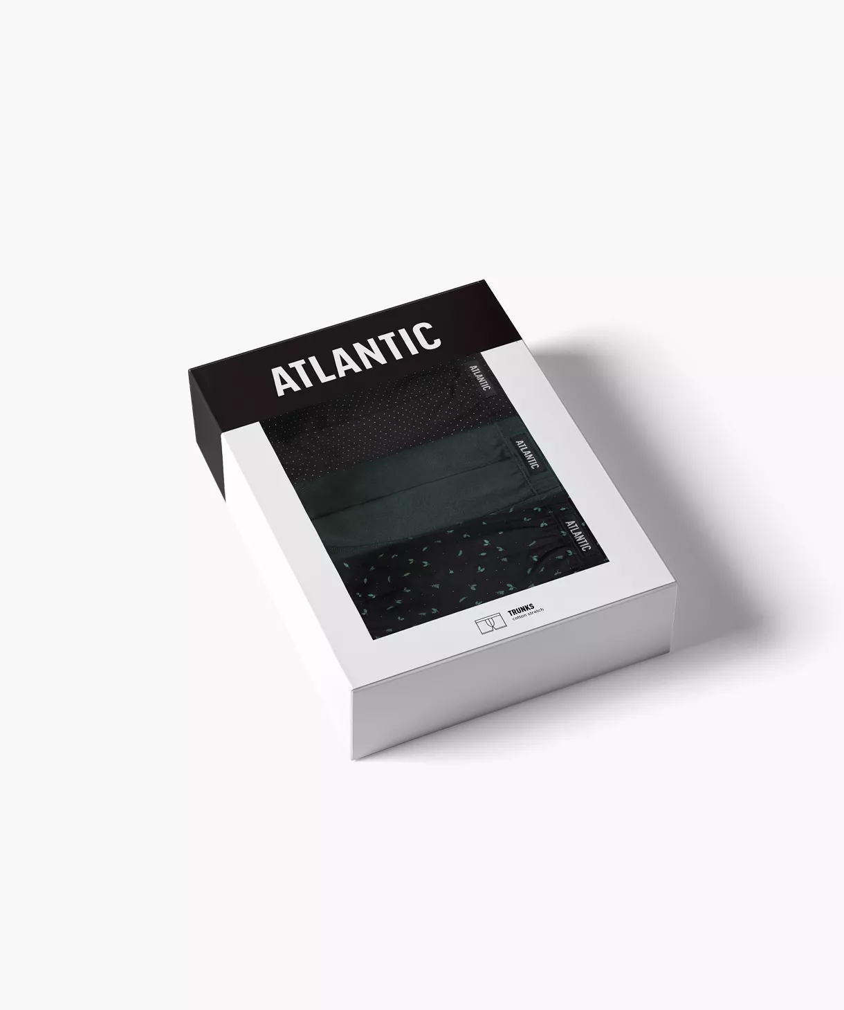 Труси шорти чоловічі боксери Atlantic M