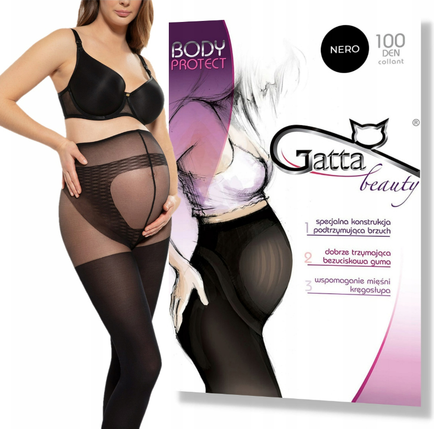 Колготки для вагітних Gatta BODY PROTECT 100 3