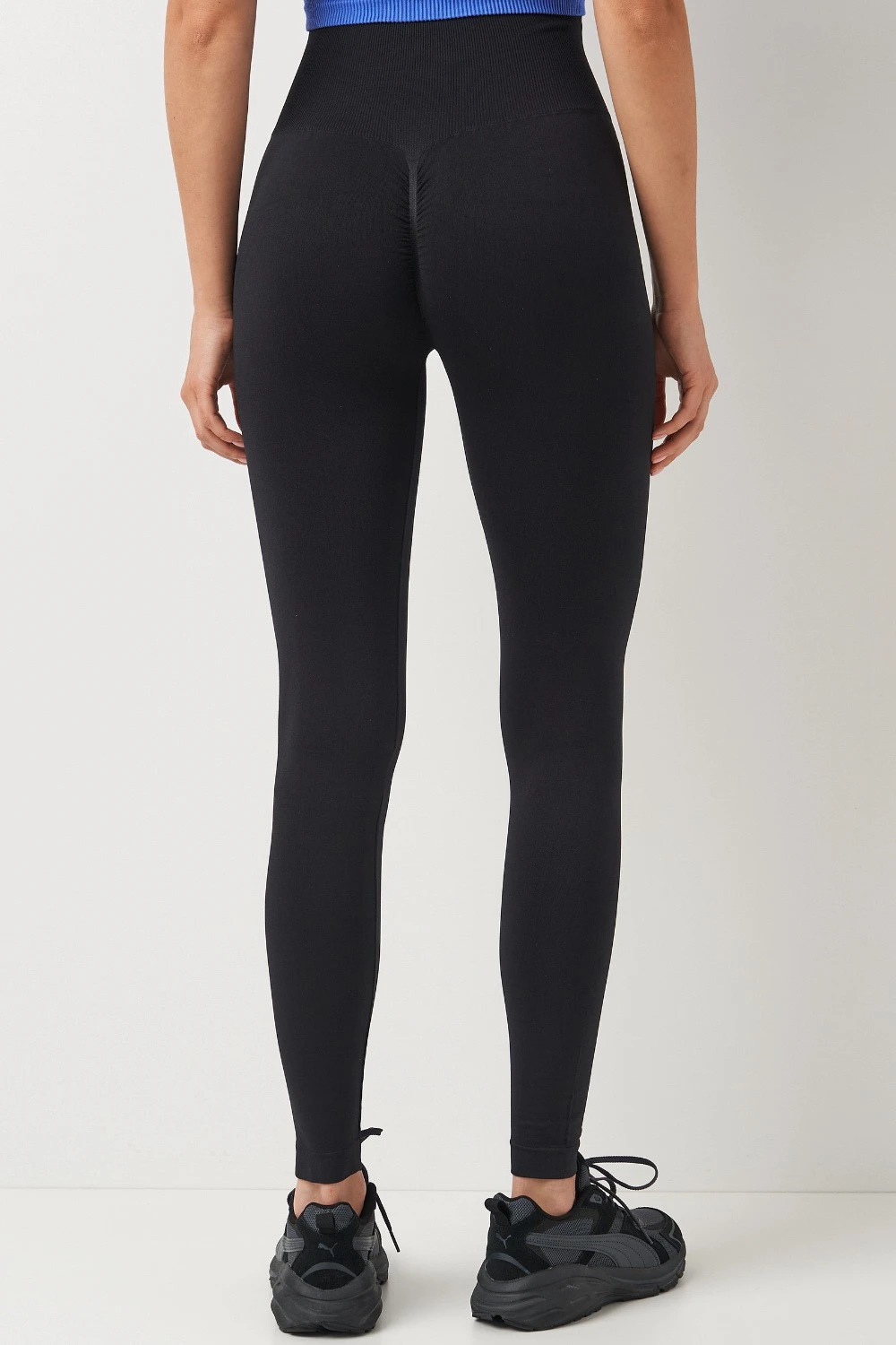 Легінси жіночі з пуш-ап ефектом та широким поясом giulia leggings shape L/XL
