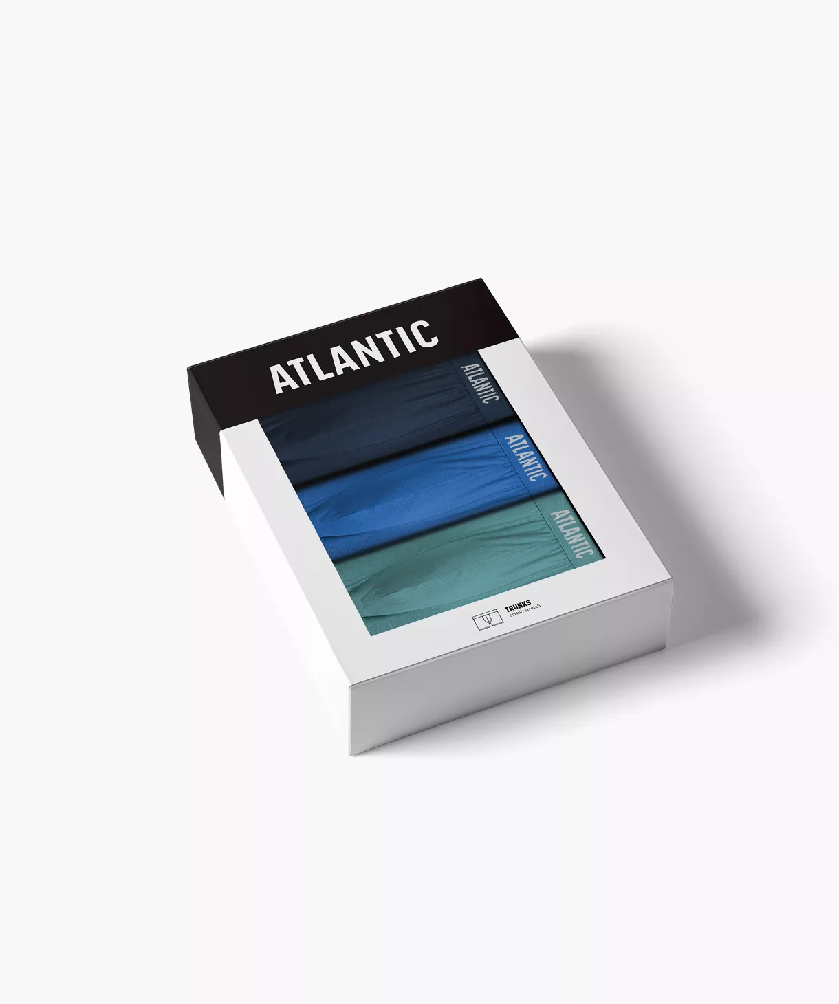 Труси шорти чоловічі боксери Atlantic 3mh 011 wl25 XL