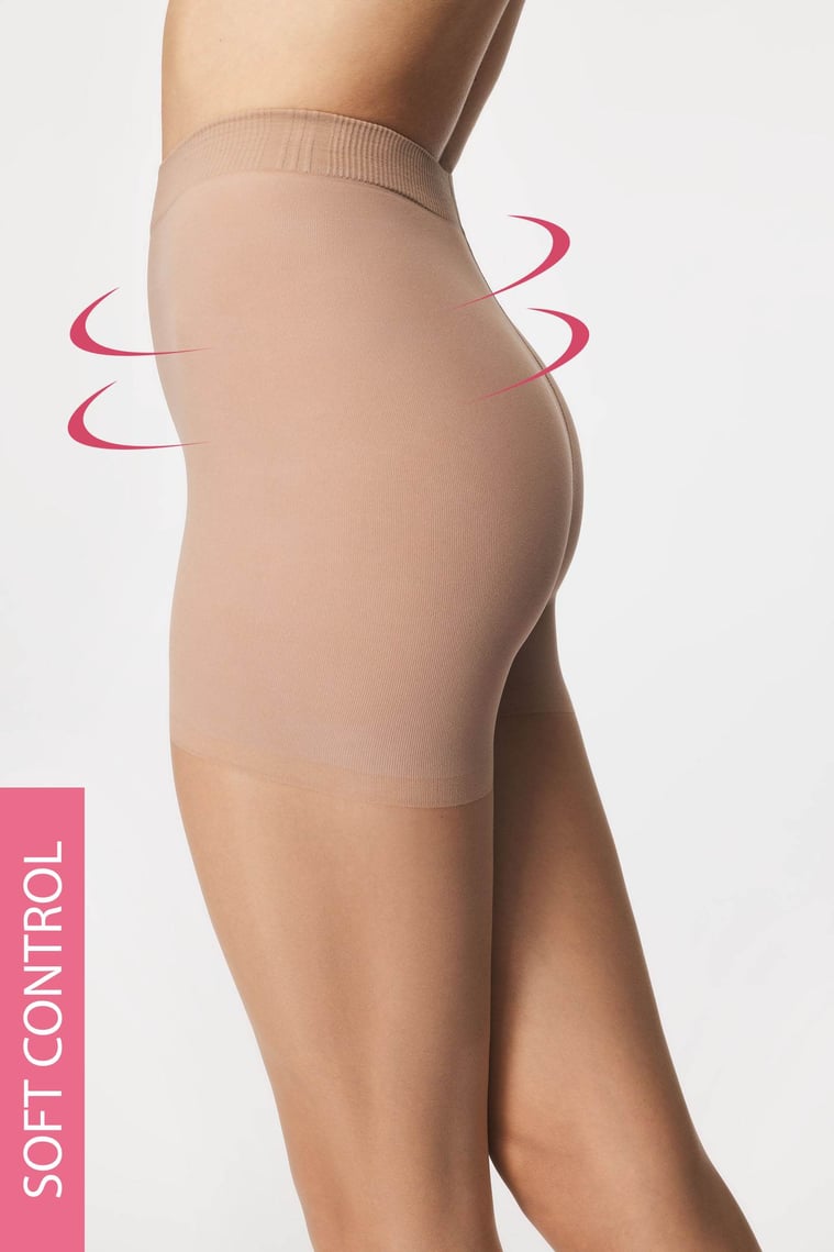 Корекційні жіночі колготки з моделюючими шортами gabriella secret shaper 20 den 3