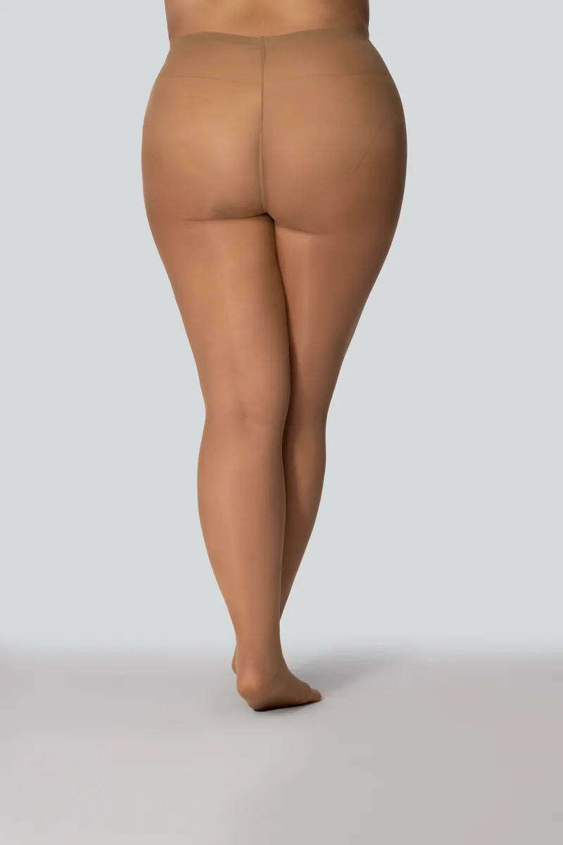 Класичні жіночі колготки великого розміру mona queen hip-notic bikini 20 den 8