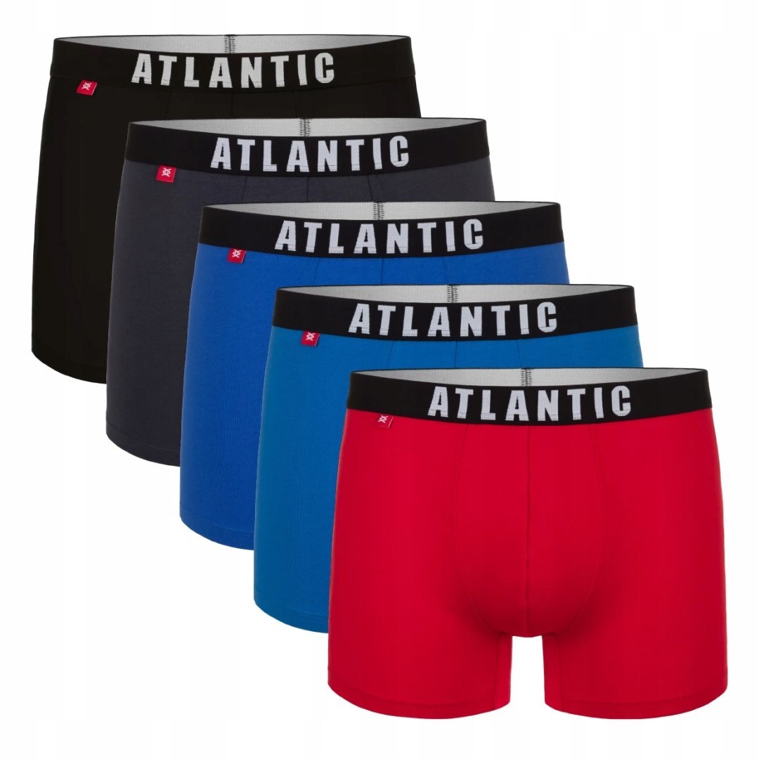 Труси шорти чоловічі боксери Atlantic 5SMH-004 L