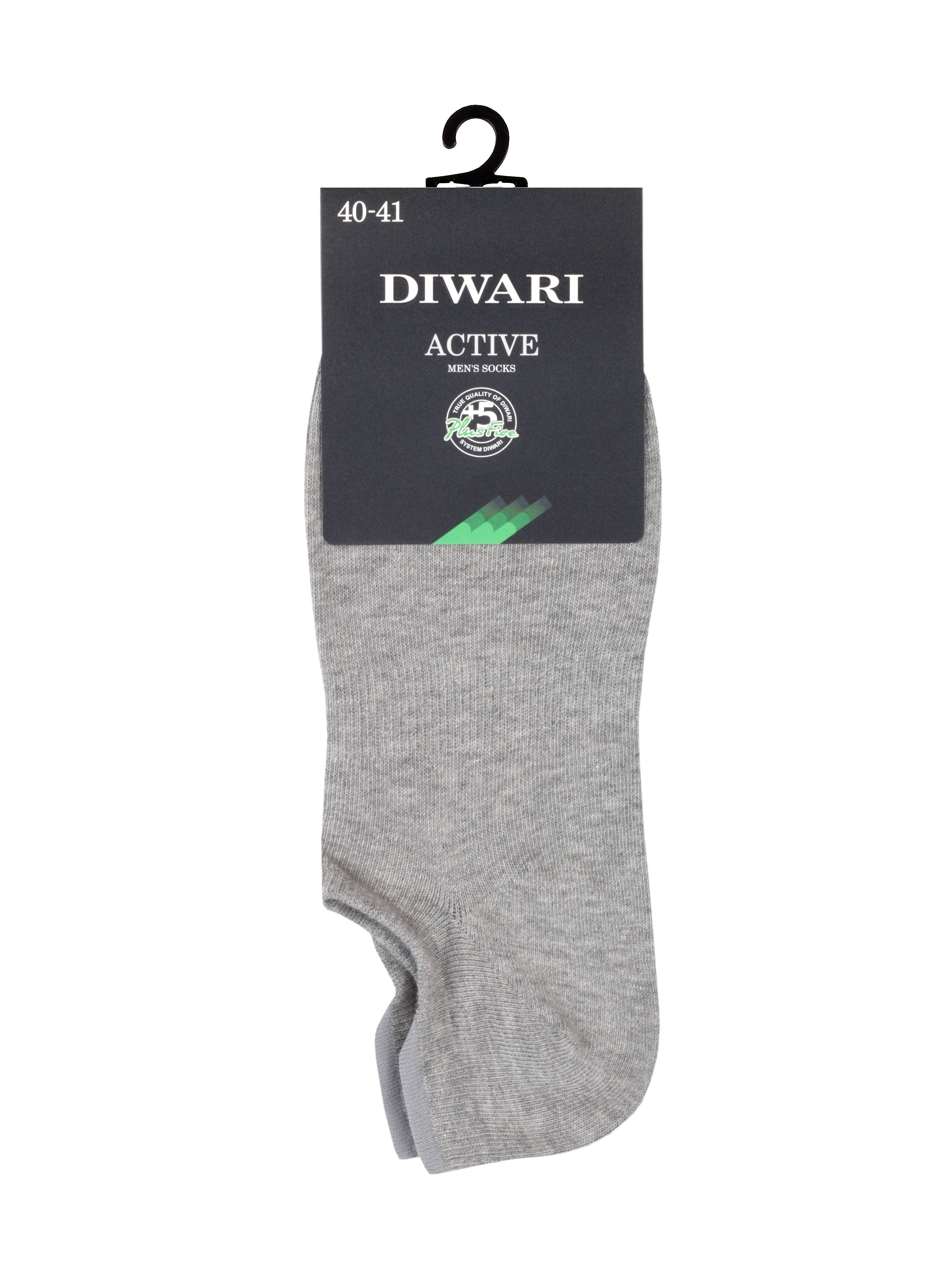 Шкарпетки чол. ACTIVE (ультракороткі) 17С-144СП, р.25, 000 сірий