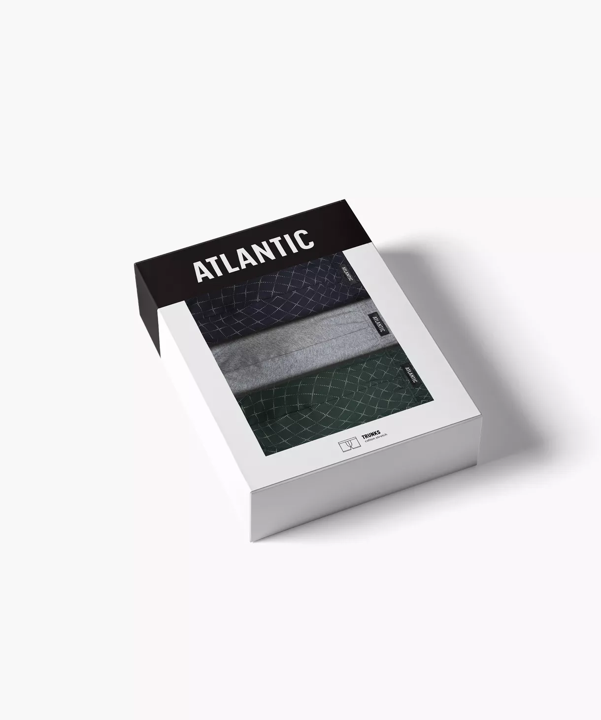 Труси шорти чоловічі Atlantic 3mh 216 jz25 M