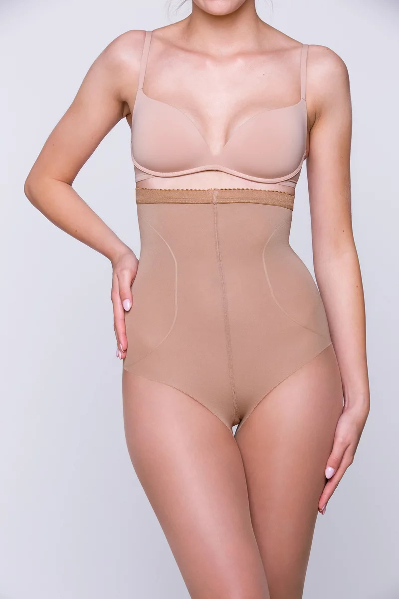 Корекційні жіночі колготки з утягуючими шортами gabriella high shaper 20 den 4