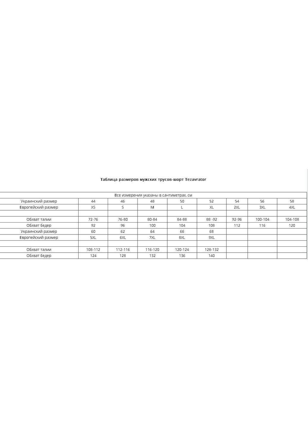 Труси шорти чоловічі труси-шорти Tezavrator МШ 950412 р.56