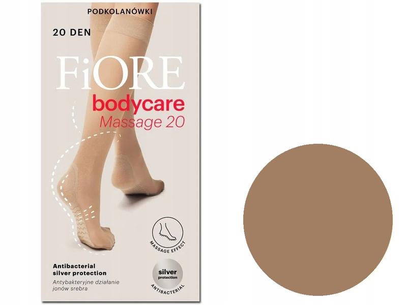 Жіночі гольфи з масажним ефектом fiore podkolanowki massage 20 den One Size