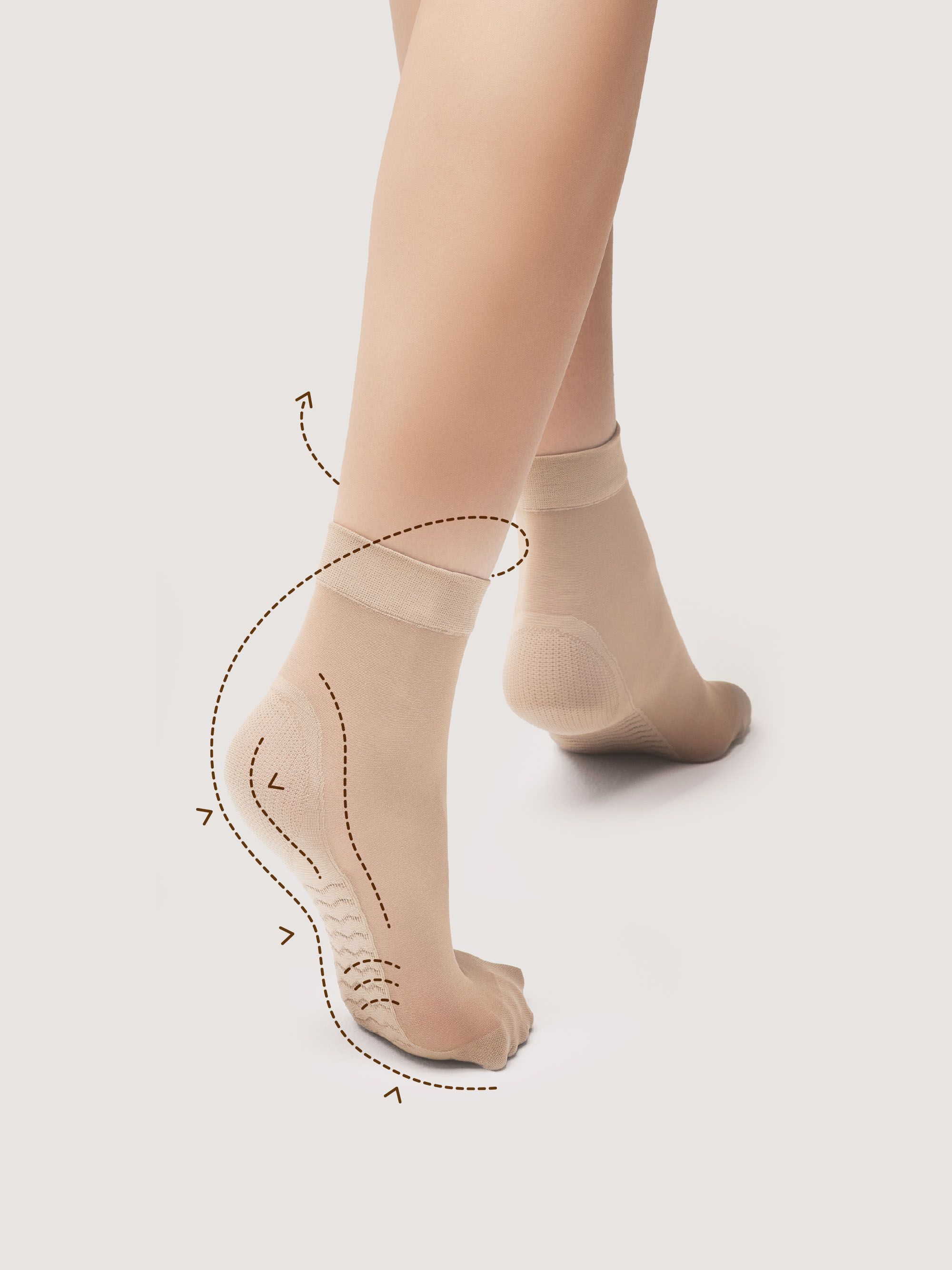 Жіночі масажні шкарпетки Massage socks 20 one size