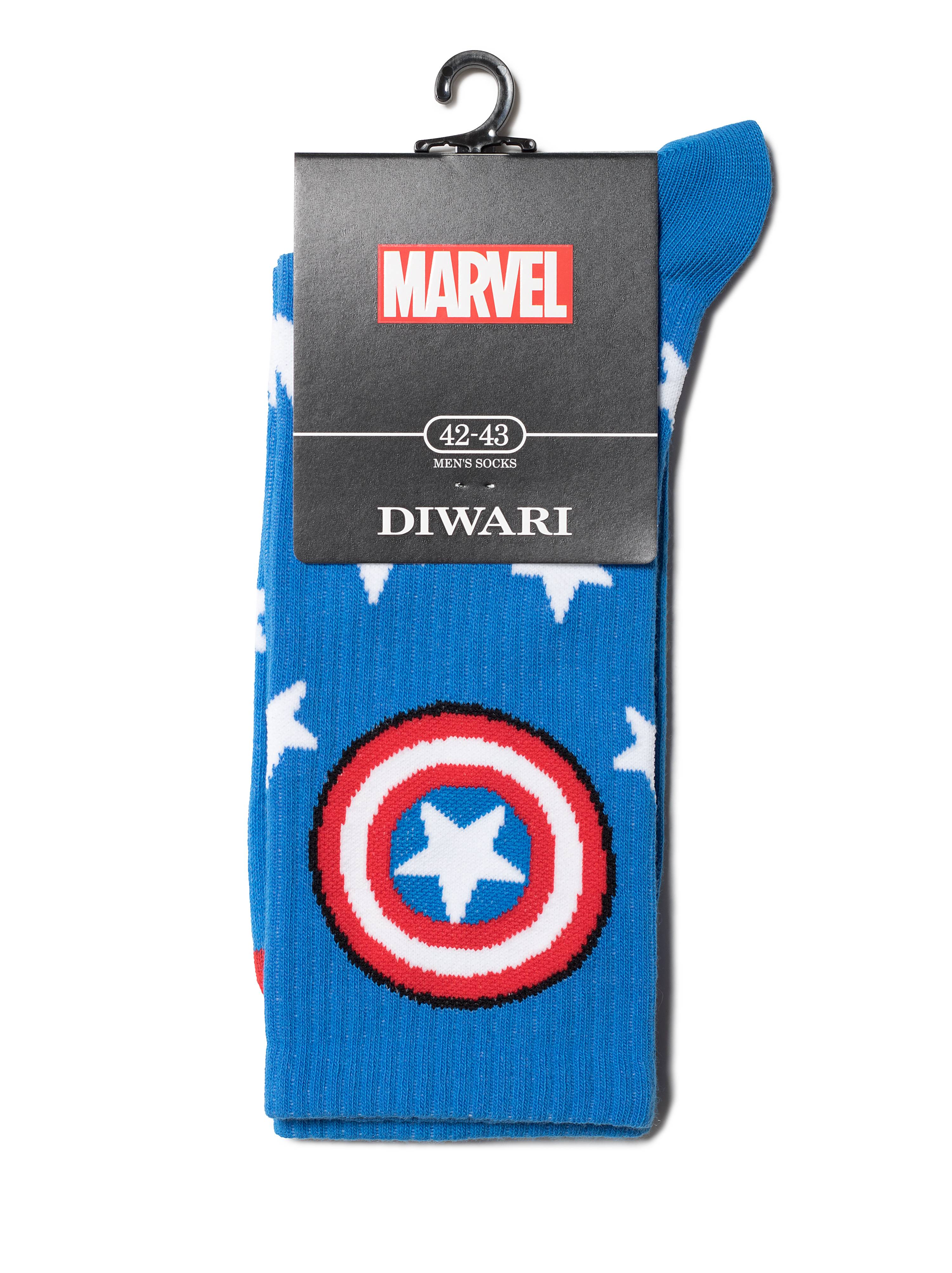 Шкарпетки чол. DW MARVEL 19С-222СПМ, р.29, 177 синій