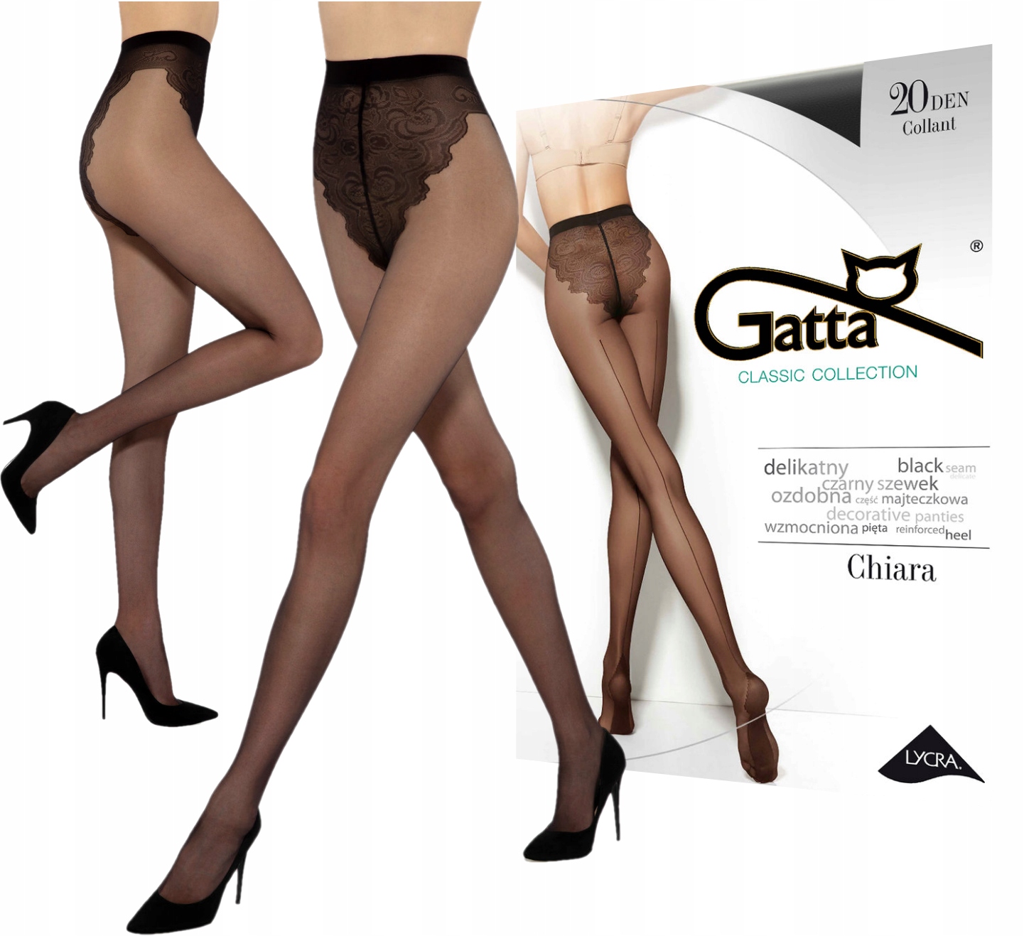 Колготки з візерунком Gatta CHIARA WZ 01 3