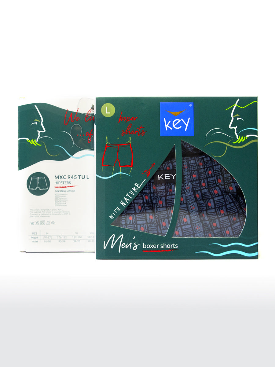 Чоловічі сімейні труси Key mxc 945 a25 3XL