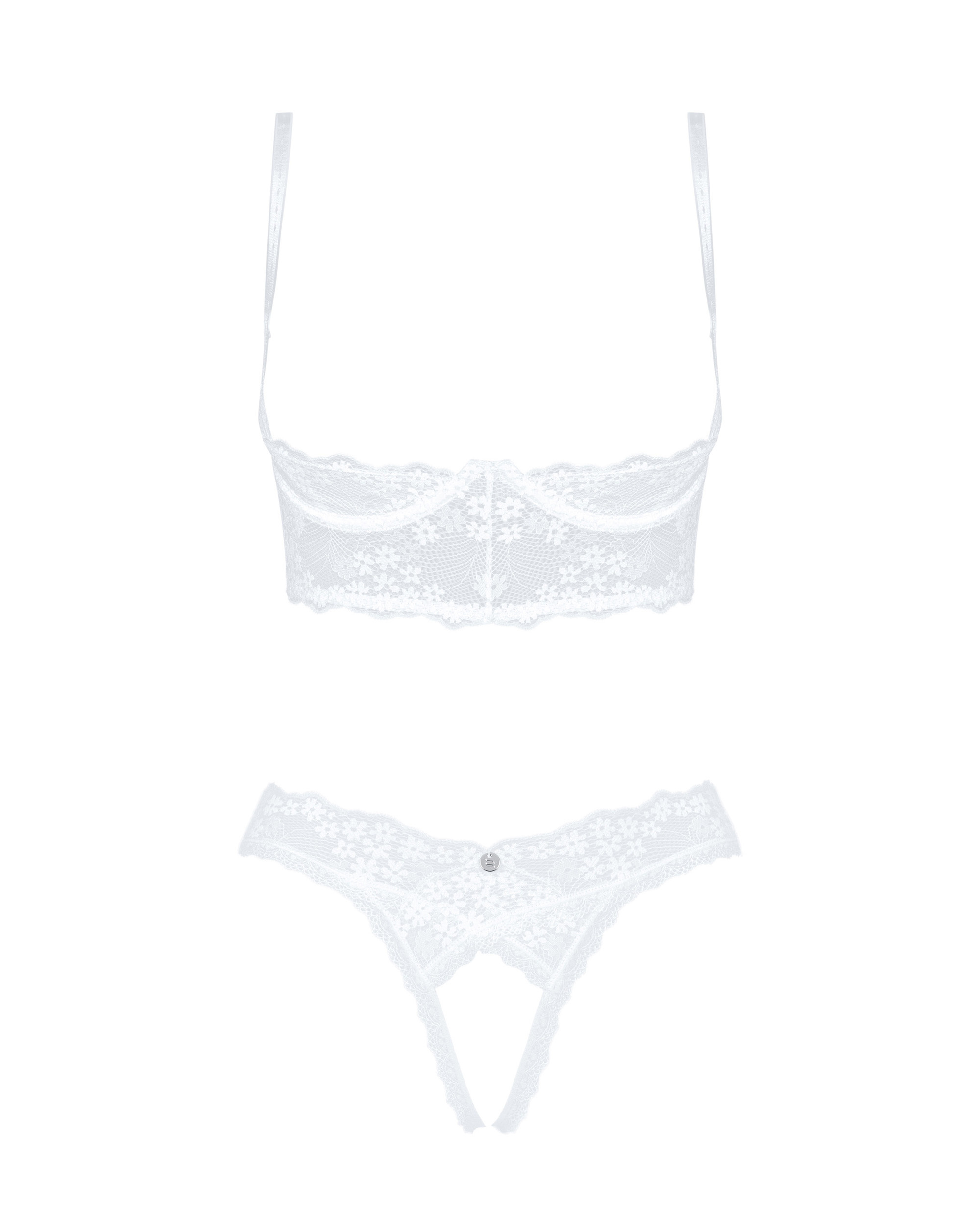 Комплект obsessive Heavenlly set otwarte XS/S