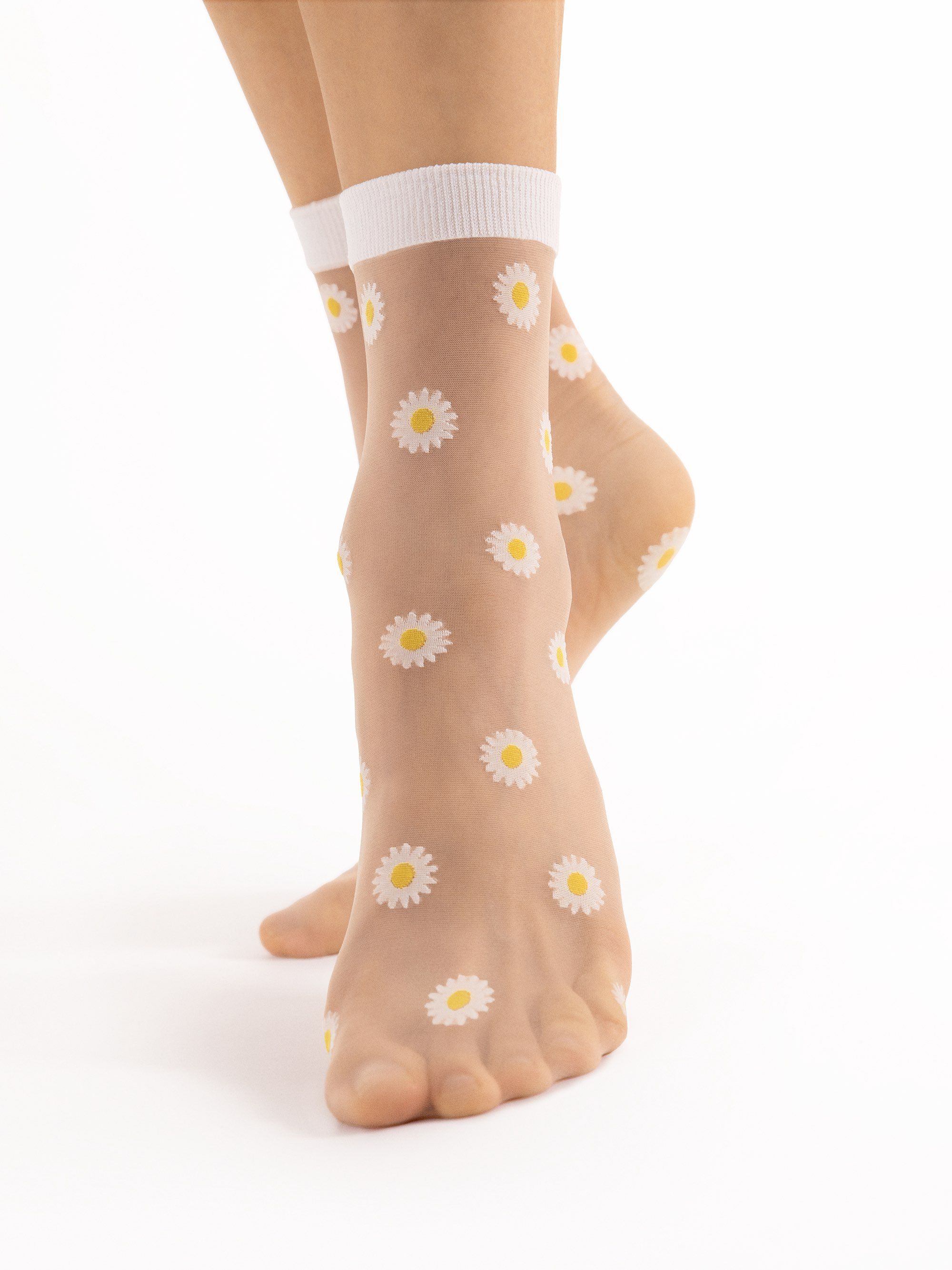 Жіночі гладкі шкарпетки Daisy one size