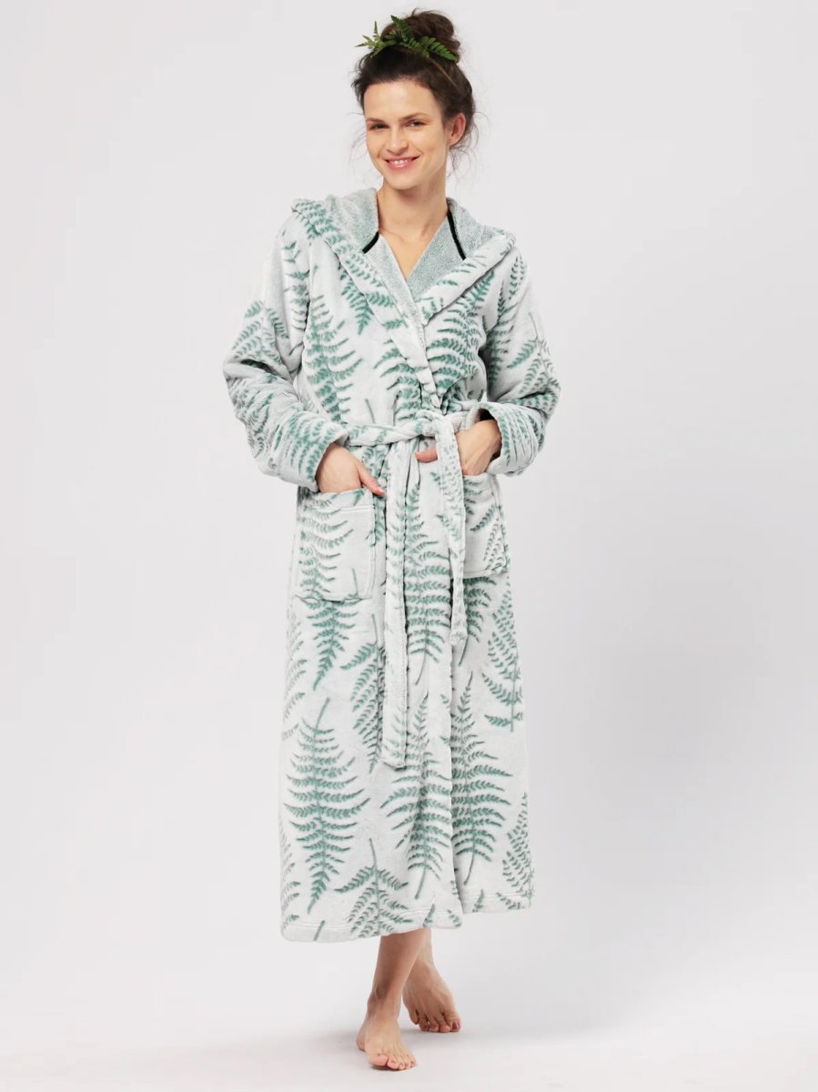 Жіночий халат флісовий Key lgl-980 b24 L/XL