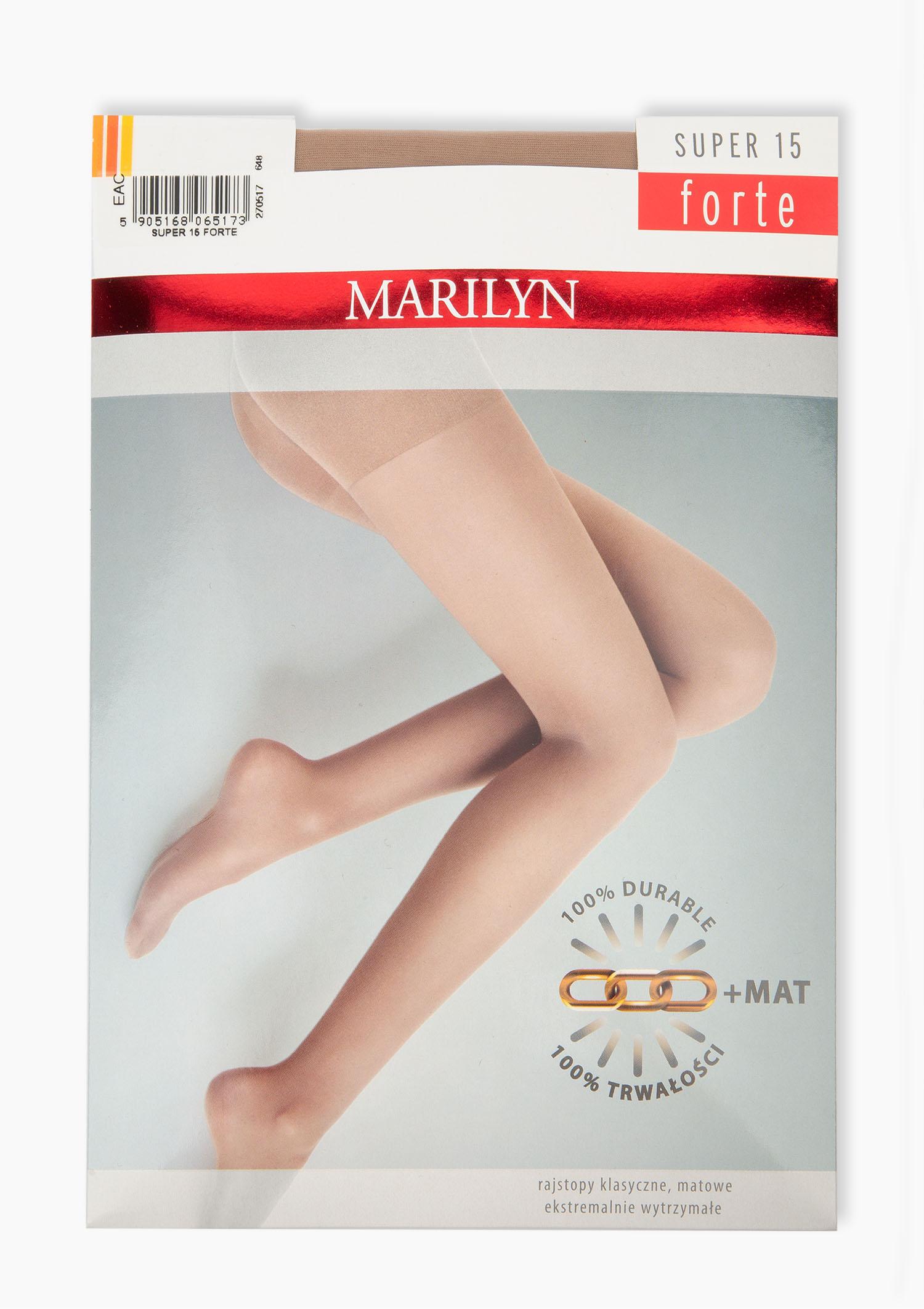 Класичні жіночі колготки матові Marilyn super 15 forte 2