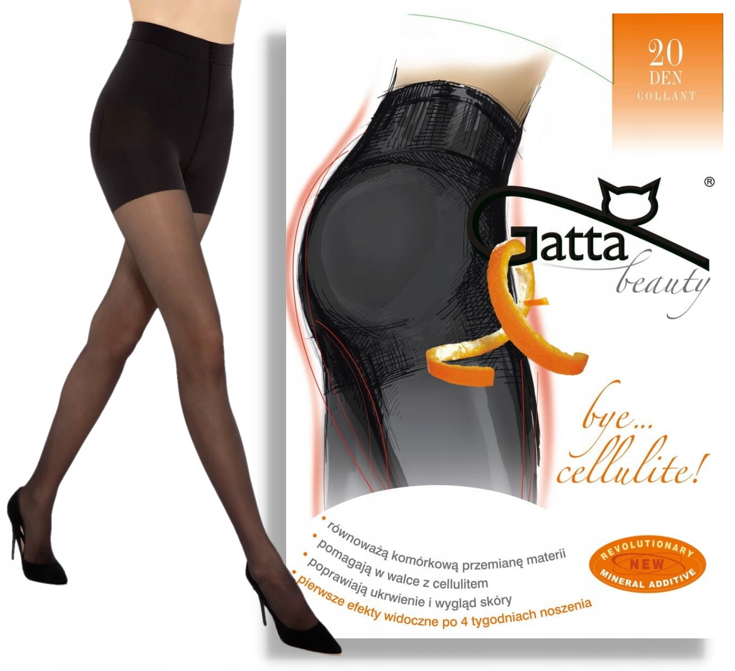 Корекційні жіночі колготки Gatta BYE CELLULITE 20