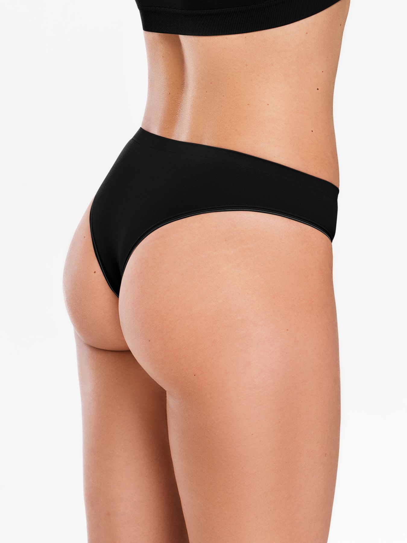 Бразиліана жіночі безшовні трусики giulia brasilian shine edge S/M