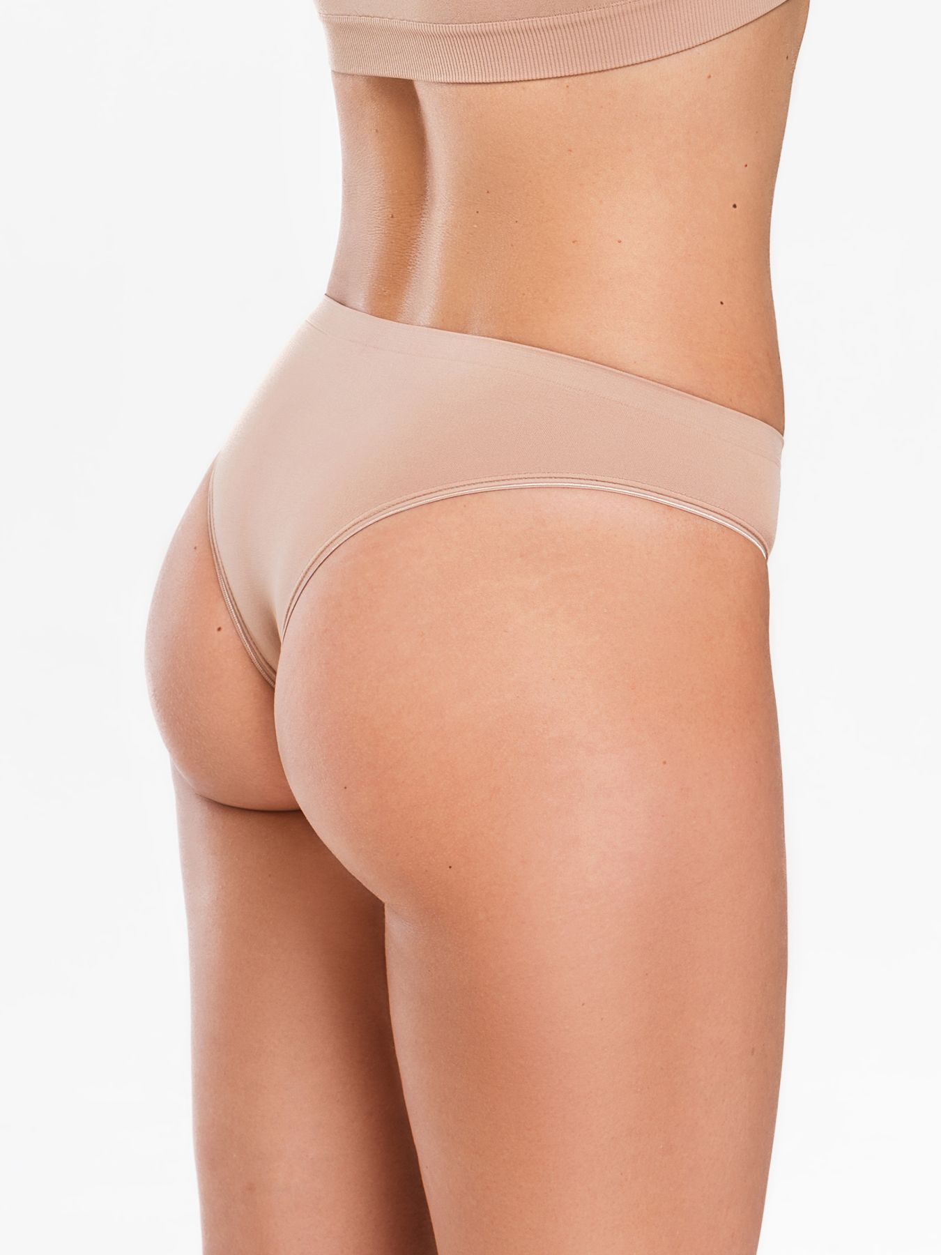Бразиліана жіночі безшовні трусики giulia brasilian shine edge S/M