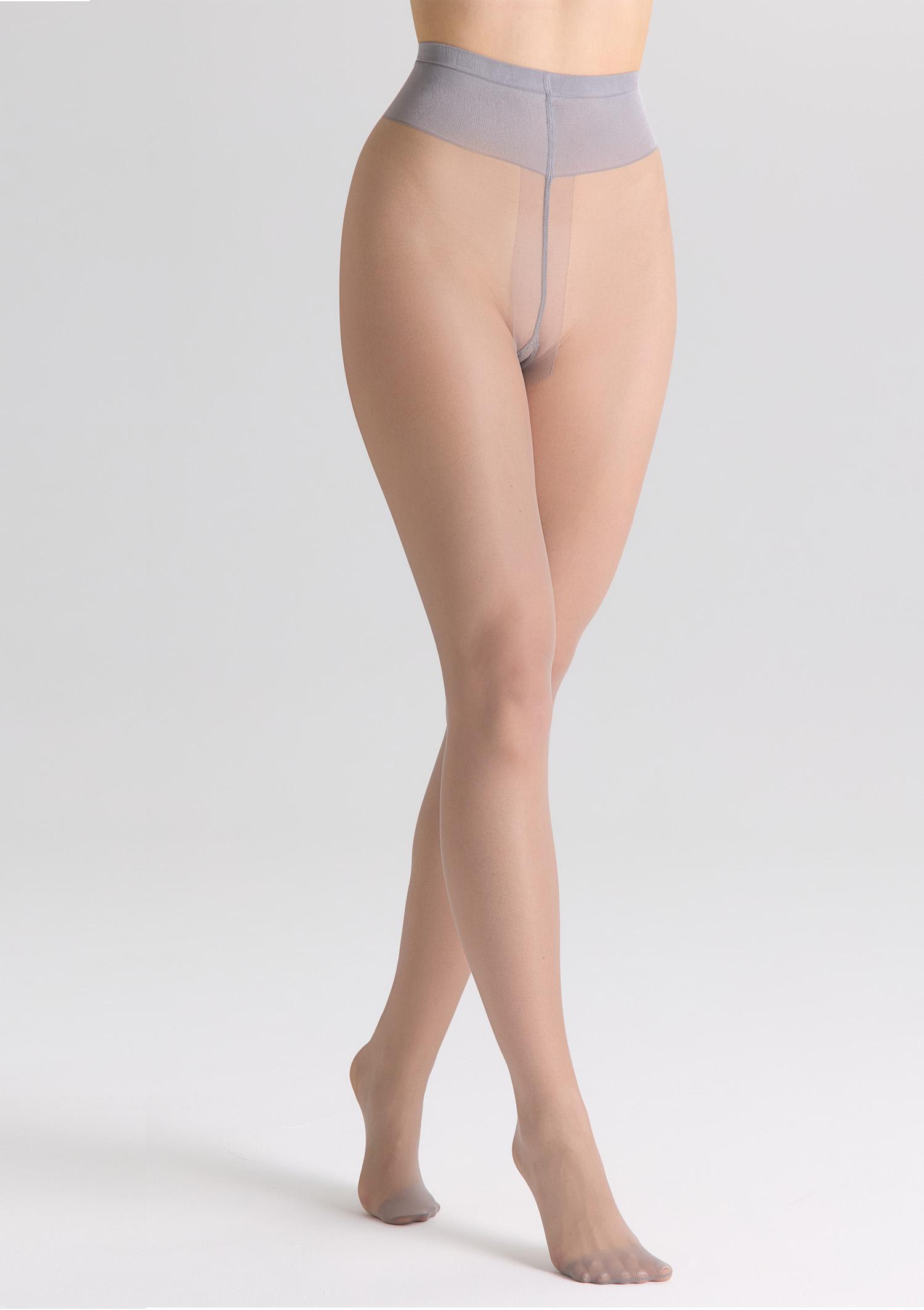 Класичні жіночі колготки тонкі з шовковим ефектом Marilyn silk 15 den 3/4