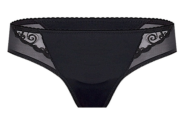 Стрінги трусики KINGA 346/1 STR M czarny