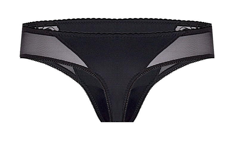 Стрінги трусики KINGA 346/1 STR M czarny