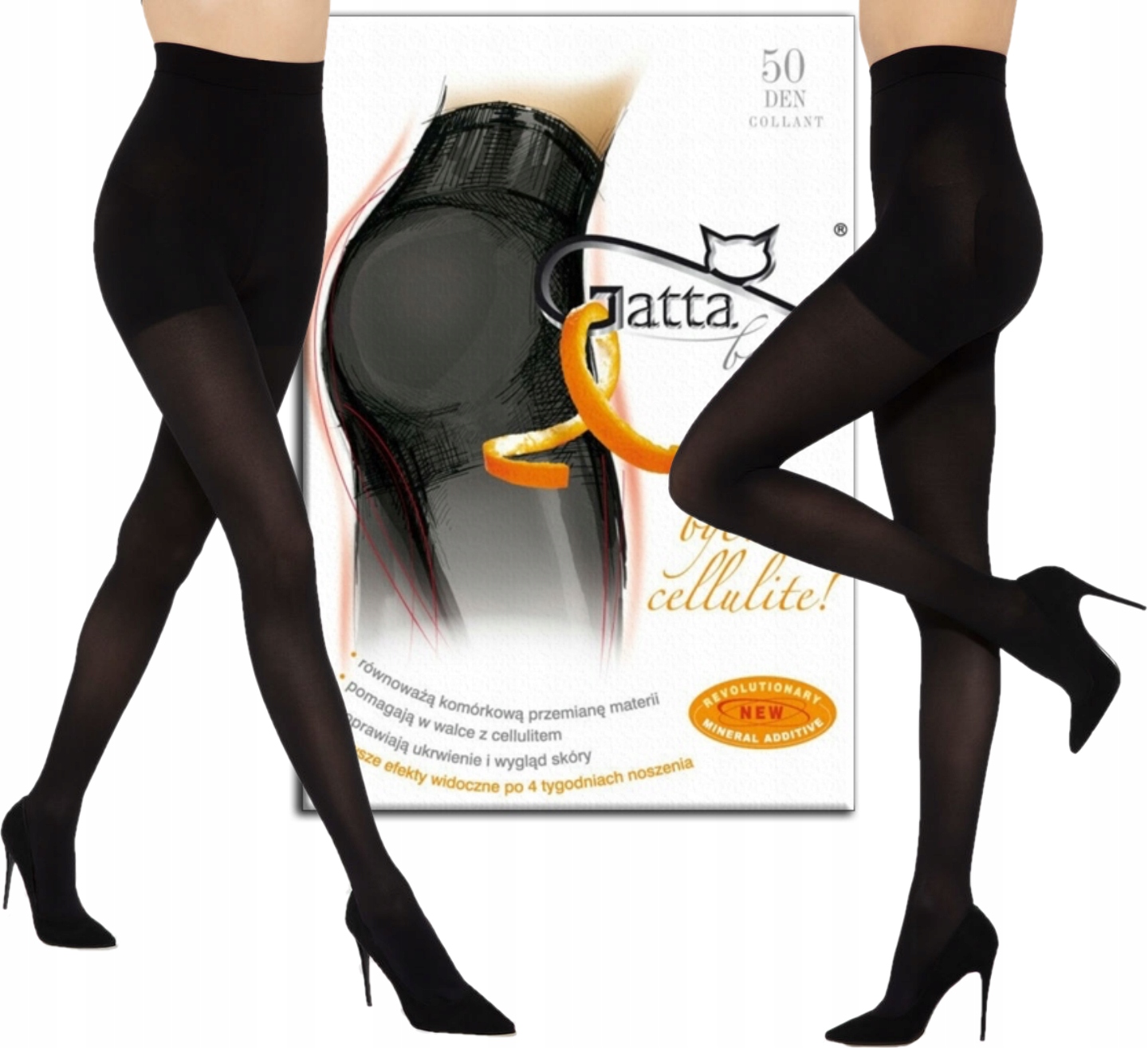 Корекційні жіночі колготки Gatta BYE CELLULITE 50 5