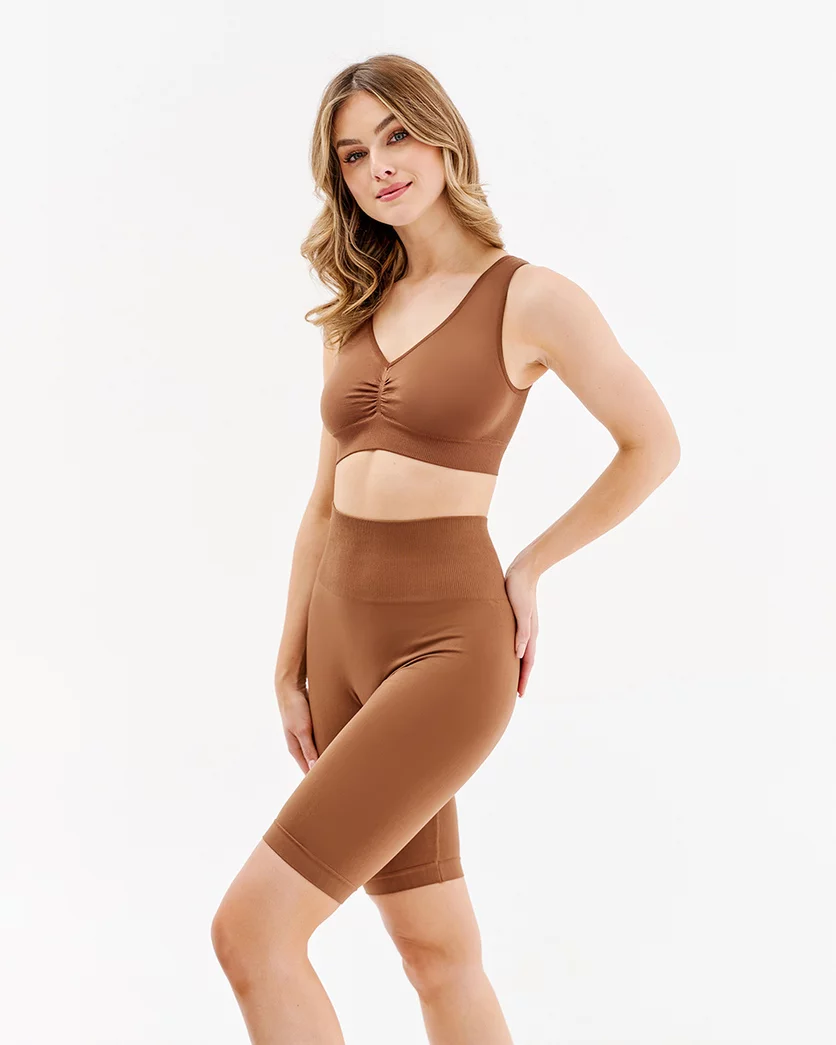Жіночі безшовні велосипедки gabriella leggings tracks shape 1230 S/M
