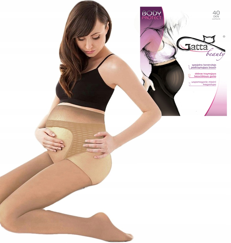 Колготки для вагітних Gatta BODY PROTECT 40 3